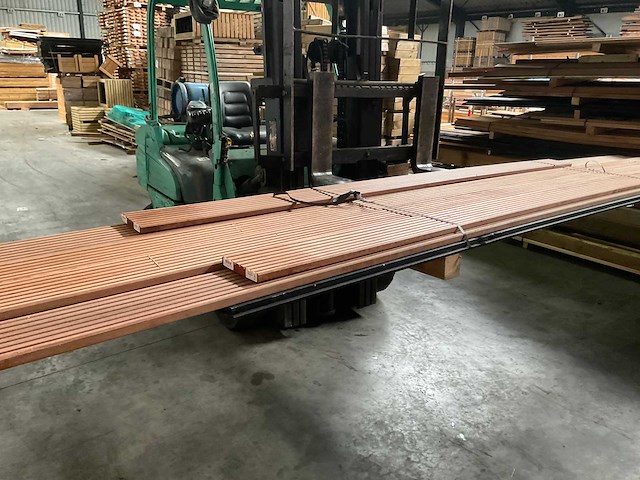 Bankirai vlonderplank - 220-400x14x2,4 cm (12x) - afbeelding 3 van  4