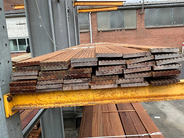 Bankirai vlonderplank diverse afmetingen (42x) - afbeelding 3 van  4