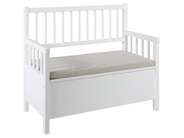 Bankje , actona, wit, 2025 - afbeelding 2 van  4