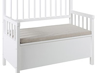 Bankje , actona, wit, 2025 - afbeelding 2 van  4