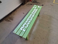 Bankje hout - afbeelding 2 van  3