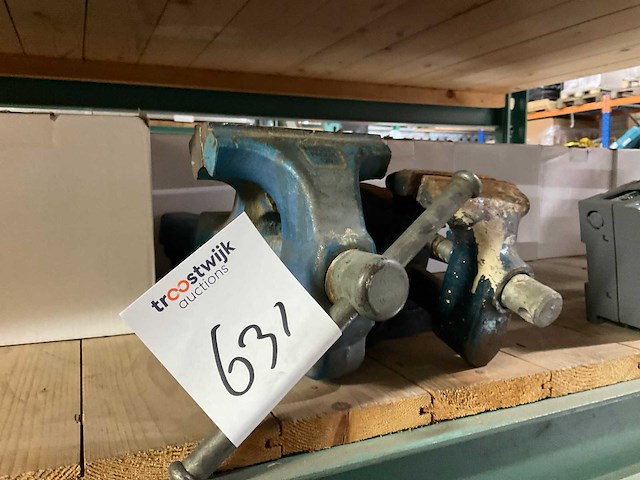 Bankschroef (2x) - afbeelding 1 van  2