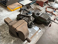 Bankschroef / machineklem (4x) - afbeelding 1 van  6