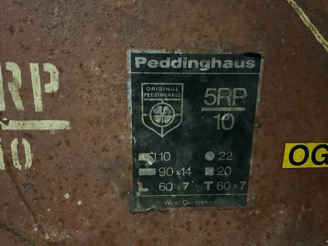 Bankschroef & peddinghaus staal knipschaar - afbeelding 4 van  6