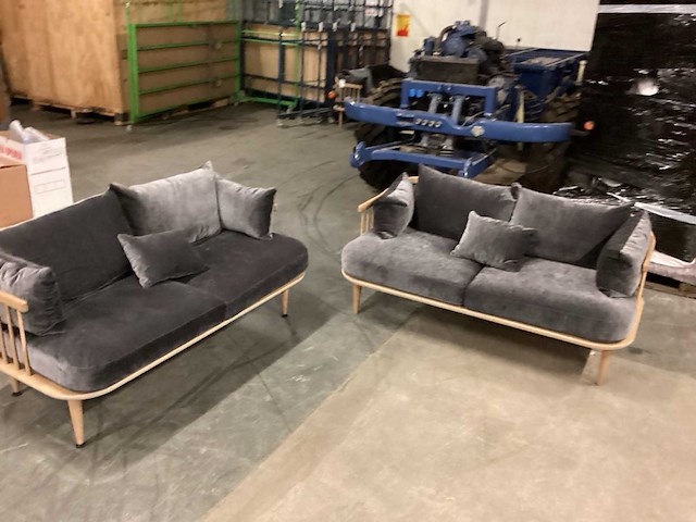 Bankstel 2 zits (2x) - afbeelding 1 van  5