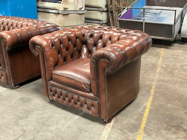 Bankstel chesterfield - afbeelding 12 van  16