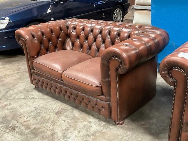 Bankstel chesterfield - afbeelding 15 van  16