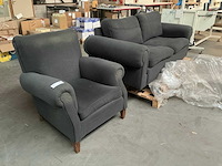 Bankstel en fauteuil - afbeelding 1 van  6