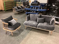 Bankstel en fauteuil - afbeelding 2 van  6