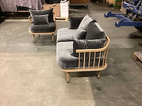 Bankstel en fauteuil - afbeelding 5 van  6