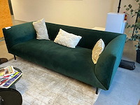 Bankstel met bijzettafels en vloerkleed - afbeelding 1 van  4