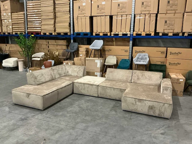 Bankstel tori l410cm - afbeelding 1 van  8