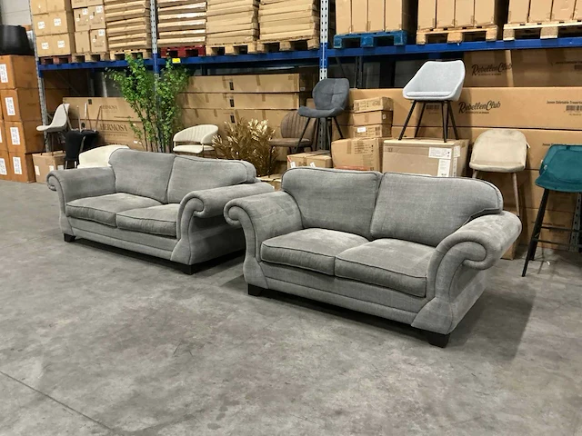 Bankstellen l195cm (2x) - afbeelding 1 van  3