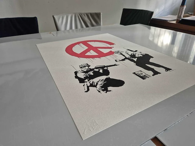 Banksy - litho - 70 x 50 - afbeelding 2 van  4