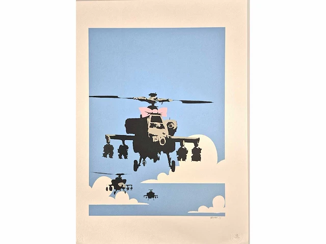 Banksy - litho - 70 x 50 - afbeelding 1 van  4