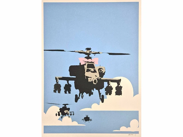 Banksy - litho - 70 x 50 - afbeelding 2 van  4
