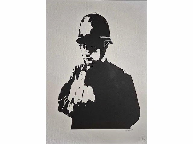 Banksy - litho - 70 x 50 - afbeelding 1 van  4