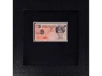 Banksy / di faced tenner - bankbiljet - 30 x 30 - afbeelding 2 van  5