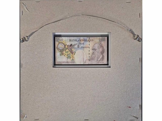 Banksy / di faced tenner - bankbiljet - 30 x 30 - afbeelding 5 van  5