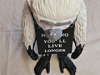 Banksy fanart sculptuur - banksy ape - afbeelding 3 van  6