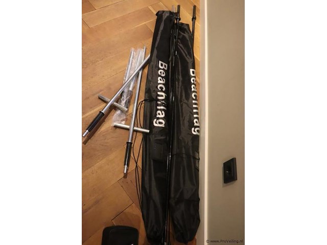 Banner "engine sport"; incl. opbergtas - 2 stuks - afbeelding 3 van  5