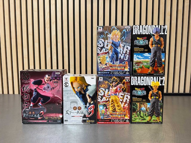 Banpresto - dragon ball collectiefiguren (6x) - afbeelding 1 van  17