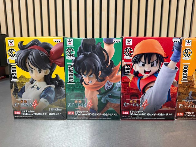 Banpresto - dragon ball scultures big collectiefiguren (5x) - afbeelding 2 van  6