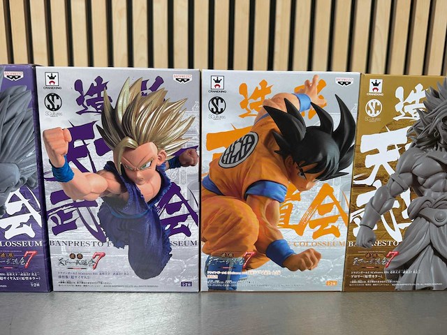 Banpresto - dragon ball scultures / tenkaichi budokai collectiefiguur (5x) - afbeelding 4 van  10