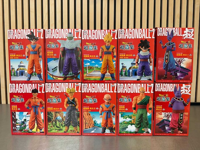 Banpresto - dragon ball super chouzoushu collectiefiguren (10x) - afbeelding 1 van  12