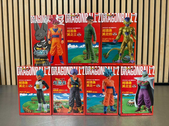 Banpresto - dragon ball super chouzoushu collectiefiguren (7x) - afbeelding 1 van  10