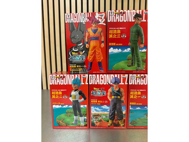Banpresto - dragon ball super chouzoushu collectiefiguren (7x) - afbeelding 6 van  10