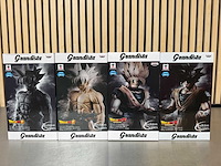 Banpresto - dragon ball z grandista resolution of soldiers son goku collectiefiguren (4x) - afbeelding 1 van  11
