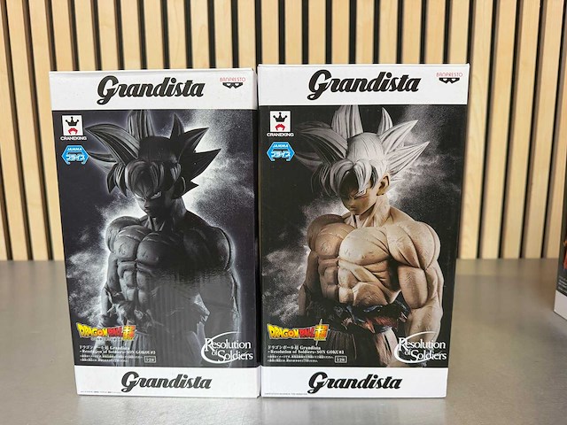 Banpresto - dragon ball z grandista resolution of soldiers son goku collectiefiguren (4x) - afbeelding 6 van  11