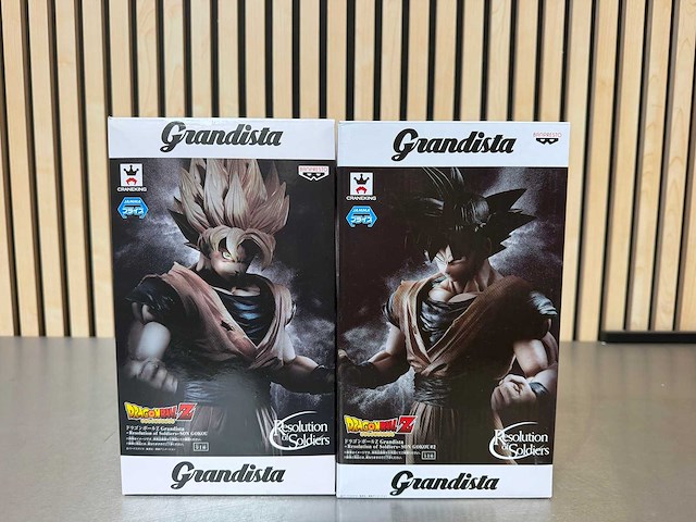 Banpresto - dragon ball z grandista resolution of soldiers son goku collectiefiguren (4x) - afbeelding 11 van  11