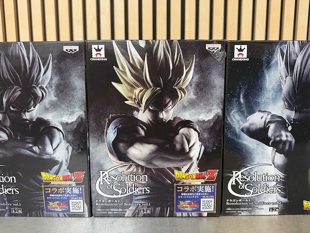 Banpresto - dragon ball z resolution of soldiers collectiefiguur (4x) - afbeelding 6 van  12