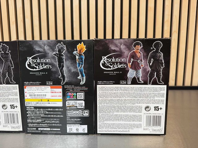 Banpresto - dragon ball z resolution of soldiers collectiefiguur (4x) - afbeelding 11 van  12