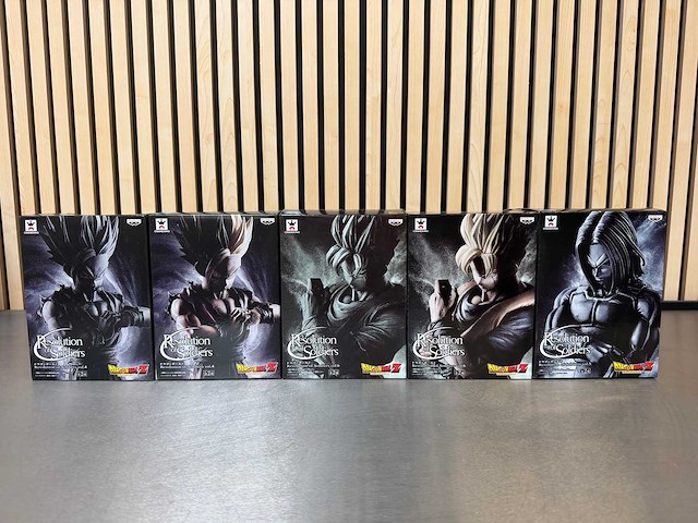Banpresto - dragon ball z resolution of soldiers collectiefiguur (5x) - afbeelding 1 van  8