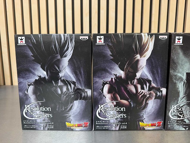 Banpresto - dragon ball z resolution of soldiers collectiefiguur (5x) - afbeelding 2 van  8
