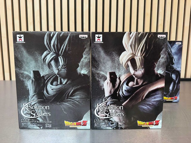 Banpresto - dragon ball z resolution of soldiers collectiefiguur (5x) - afbeelding 5 van  8