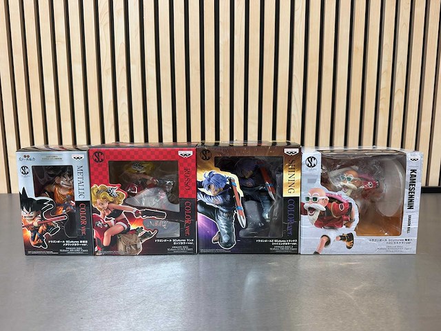 Banpresto - dragon ball z scultures special color collectiefiguur (4x) - afbeelding 1 van  10