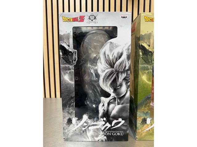 Banpresto - super master stars piece the son goku manga version - dragon ball z smsp son goku collectiefiguur (2x) - afbeelding 5 van  10