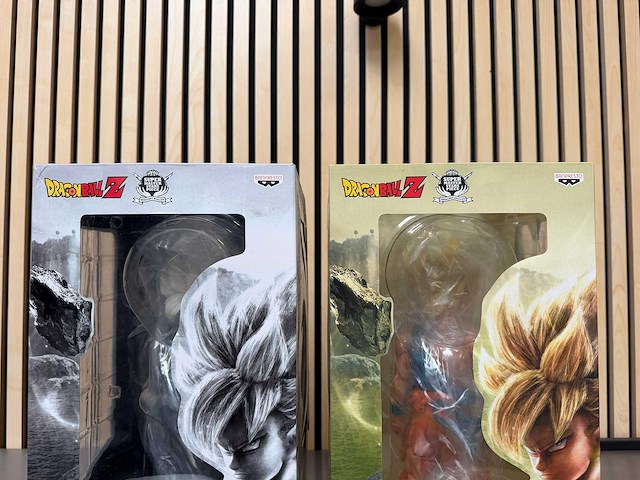 Banpresto - super master stars piece the son goku manga version - dragon ball z smsp son goku collectiefiguur (2x) - afbeelding 7 van  10