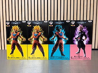 Banpresto - super saiyan son goku / super saiyan god super saiyan / super rosé - dragon ball super collectiefiguur (4x) - afbeelding 2 van  9