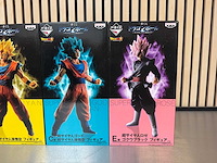 Banpresto - super saiyan son goku / super saiyan god super saiyan / super rosé - dragon ball super collectiefiguur (4x) - afbeelding 3 van  9