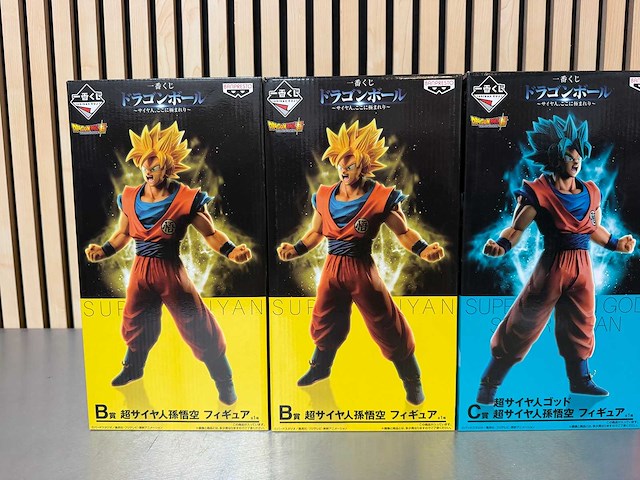 Banpresto - super saiyan son goku / super saiyan god super saiyan / super rosé - dragon ball super collectiefiguur (4x) - afbeelding 4 van  9