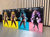 Banpresto - super saiyan son goku / super saiyan god super saiyan / super rosé - dragon ball super collectiefiguur (4x) - afbeelding 5 van  9