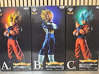 Banpresto - super saiyan son goku / super saiyan vegeta / super saiyan god super saiyan son goku - dragon ball super collectiefiguur (3x) - afbeelding 3 van  6