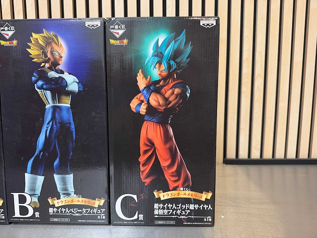 Banpresto - super saiyan son goku / super saiyan vegeta / super saiyan god super saiyan son goku - dragon ball super collectiefiguur (3x) - afbeelding 4 van  6