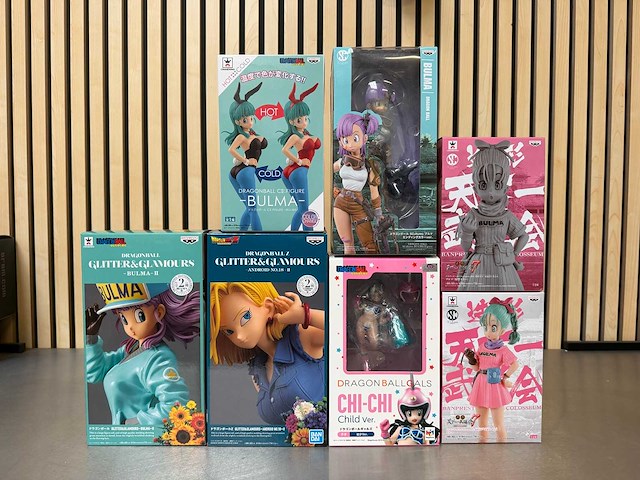 Banpresto / bandai / megahouse - dragon ball en dragon ball z collectiefiguren (7x) - afbeelding 1 van  16