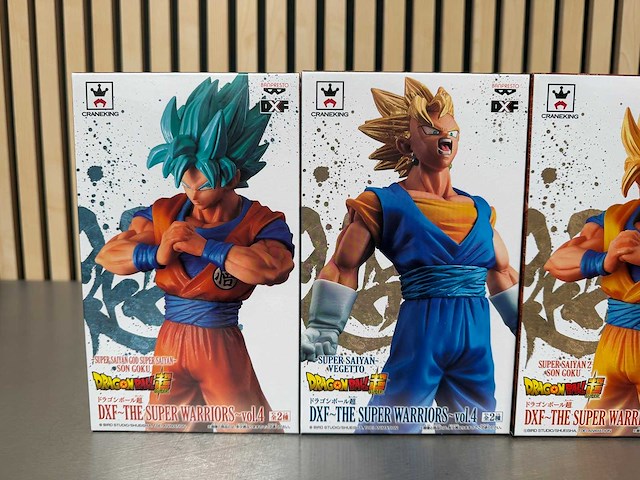 Banpresto / craneking - dragon ball super dxf the super warriors vol.4 & vol.5 collectiefiguren (4x) - afbeelding 2 van  9